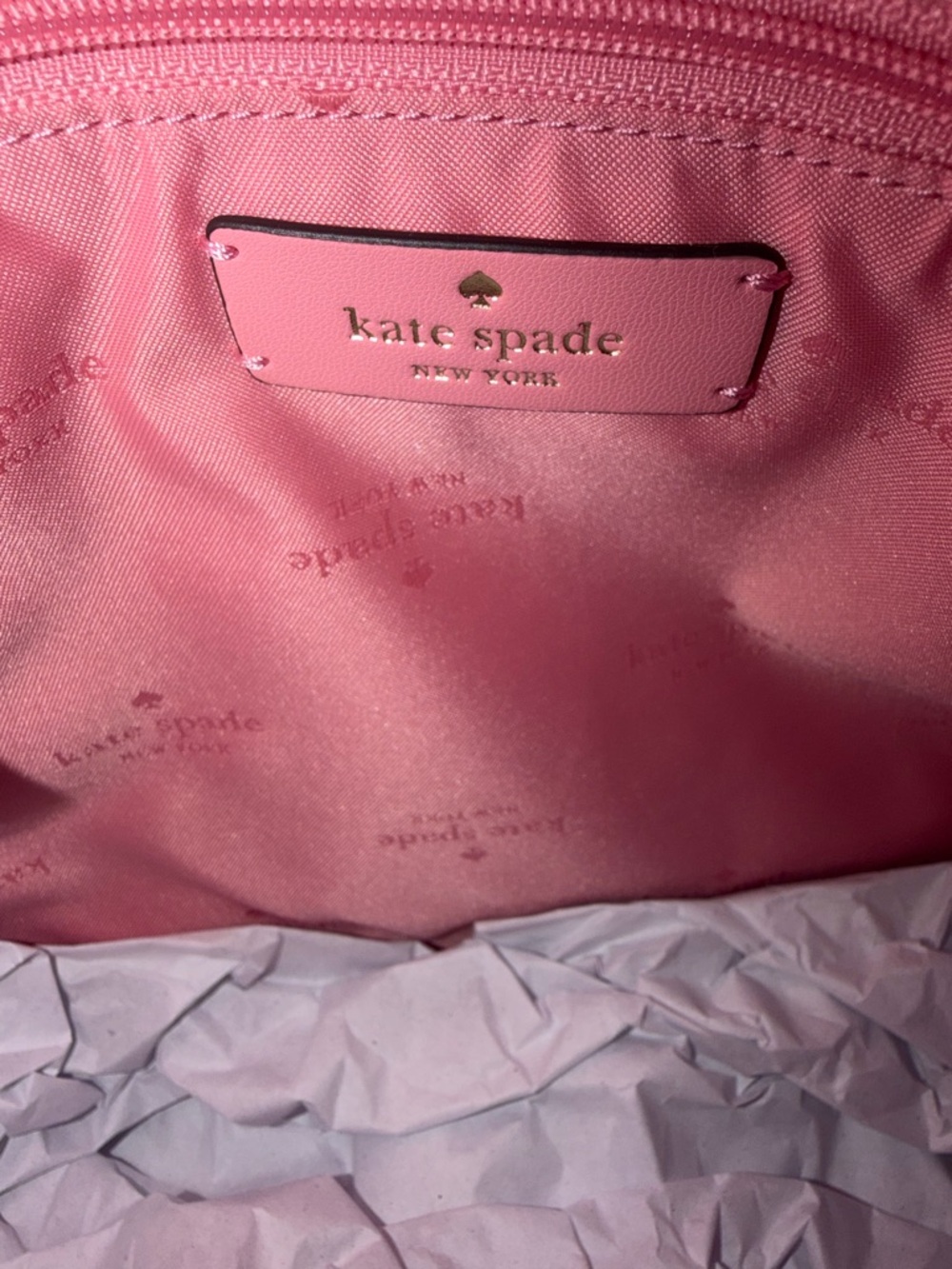 Kate Spade ♠️ Flower Tote with Leather Heart Charm - Picture 13 of 16